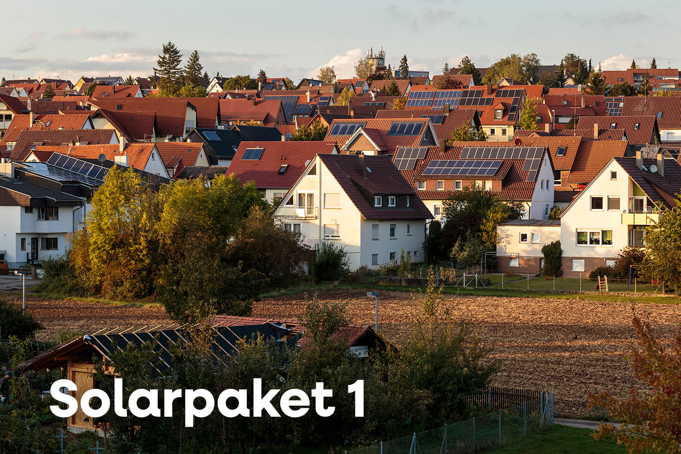 Solarpaket 1 – Beschleunigung und Vereinfachung des Solarausbaus in Deutschland